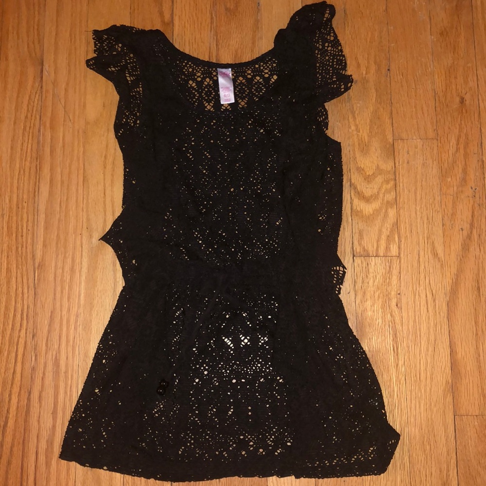 Justice swim cover up